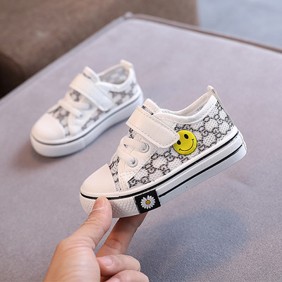 Bērnu sporta apavi ar velcro aizdari un apdruku