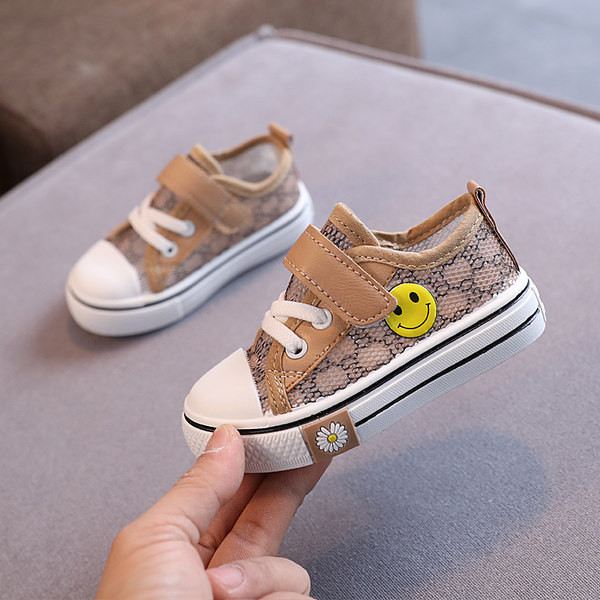 Bērnu sporta apavi ar velcro aizdari un apdruku