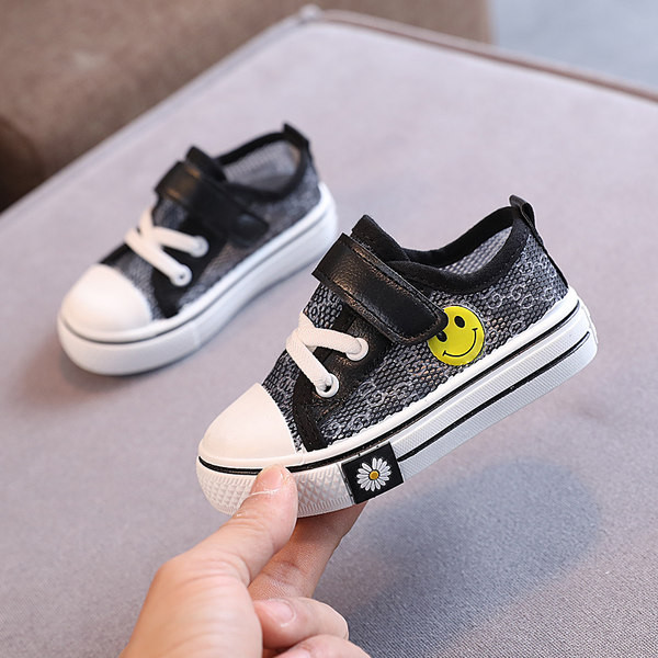 Bērnu sporta apavi ar velcro aizdari un apdruku