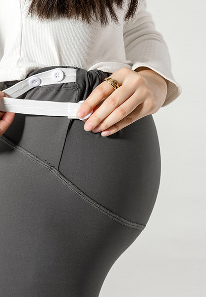 Jauna modeļa sieviešu elastīgie legingi ar augstu jostasvietu grūtniecēm