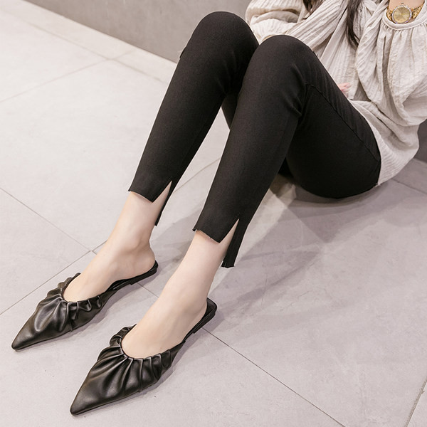 Női leggings kismamáknak szakadt motívummal