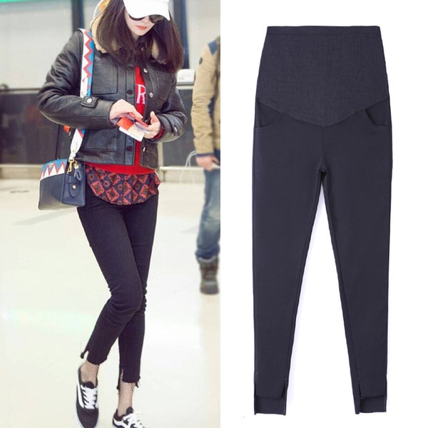 Sieviešu grūtnieču legingi ar kabatu