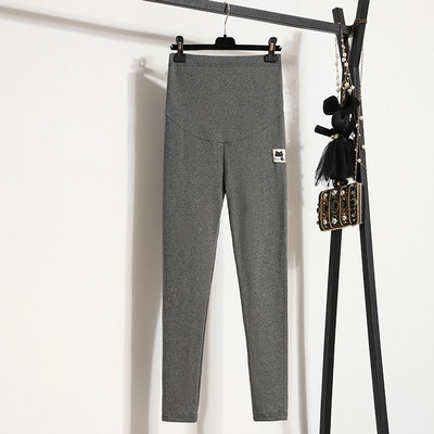 Γυναικείο κολάν εγκυμοσύνης με ψηλόμεσο casual σχέδιο