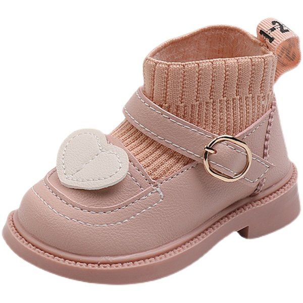 Μοντέρνα παιδικά δερμάτινα παπούτσια για κορίτσια