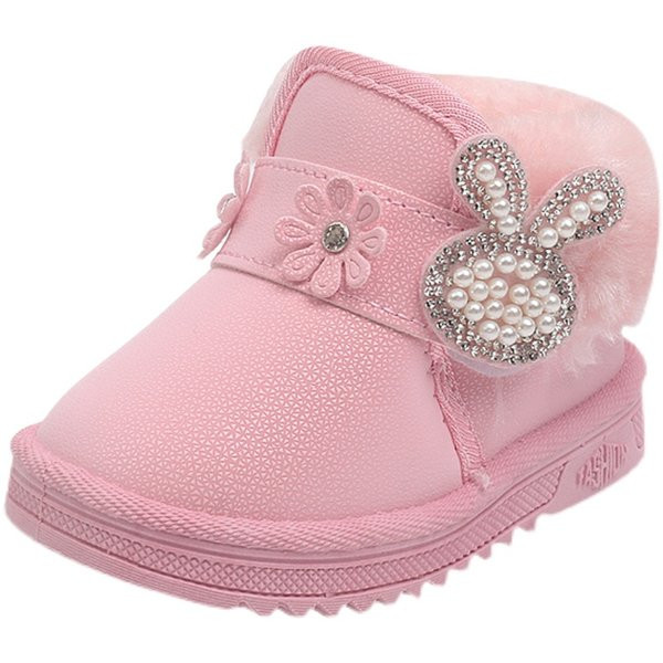 Παιδικά μποτάκια με πουπουλένια φόδρα για κορίτσια