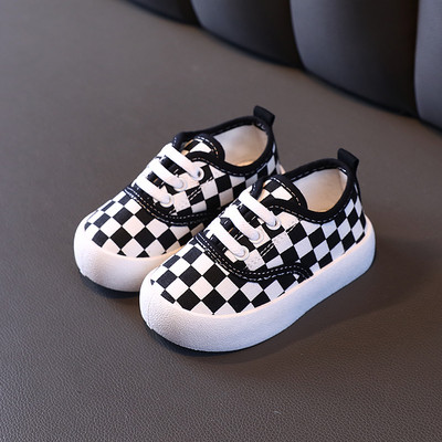 Bērnu audekla kurpes ar šņorēm