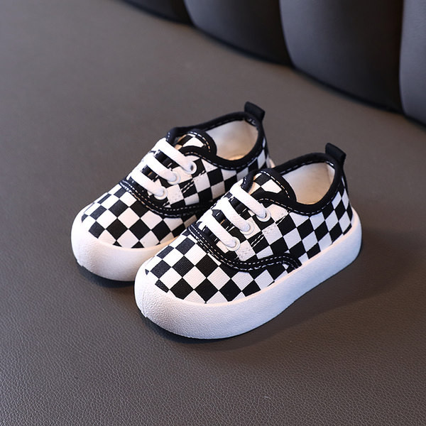 Bērnu audekla kurpes ar šņorēm