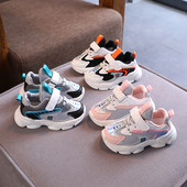 Ikdienas sporta bērnu kedas no eko ādas ar šņorēm un velcro ielāpiem