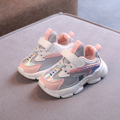 Ikdienas sporta bērnu kedas no eko ādas ar šņorēm un velcro ielāpiem