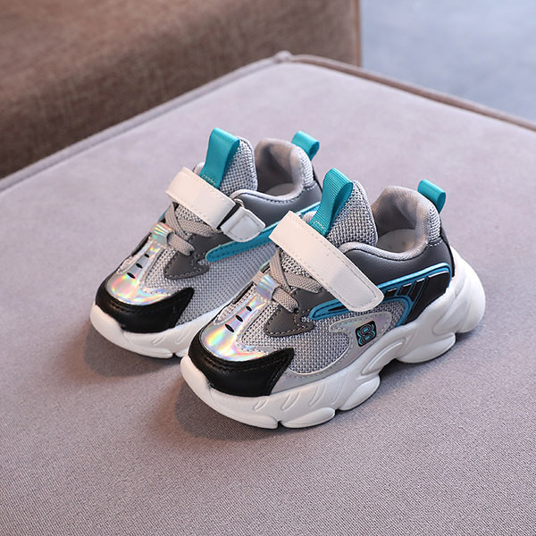 Ikdienas sporta bērnu kedas no eko ādas ar šņorēm un velcro ielāpiem