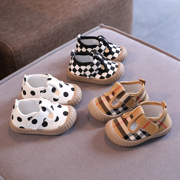 Zīdaiņu tekstila apavi - ar velcro aizdari