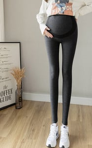 Sieviešu legingi grūtniecēm ar platu jostu