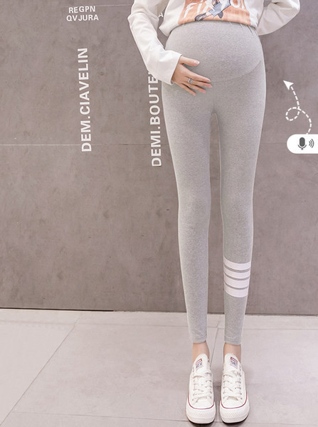 Alkalmi női leggings fekete és szürke színben