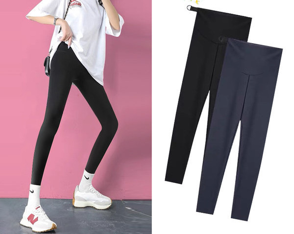 Női alkalmi magas derekú kismama leggings