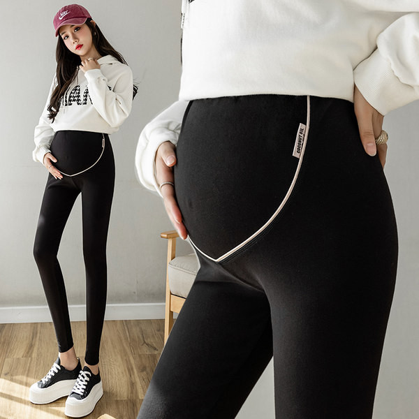 Női leggings - magas derekú terhes nők számára