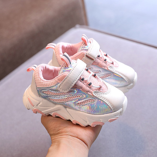 Casual baby eco δερμάτινα αθλητικά παπούτσια με κορδόνια