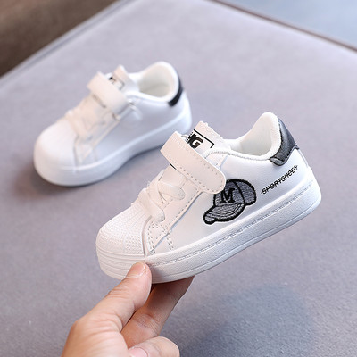 Zīdaiņu kedas zēniem ar velcro aizdari un apdruku