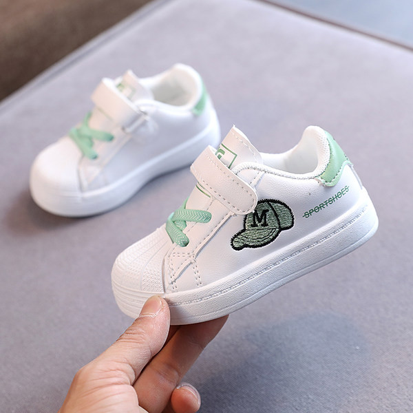 Zīdaiņu kedas zēniem ar velcro aizdari un apdruku