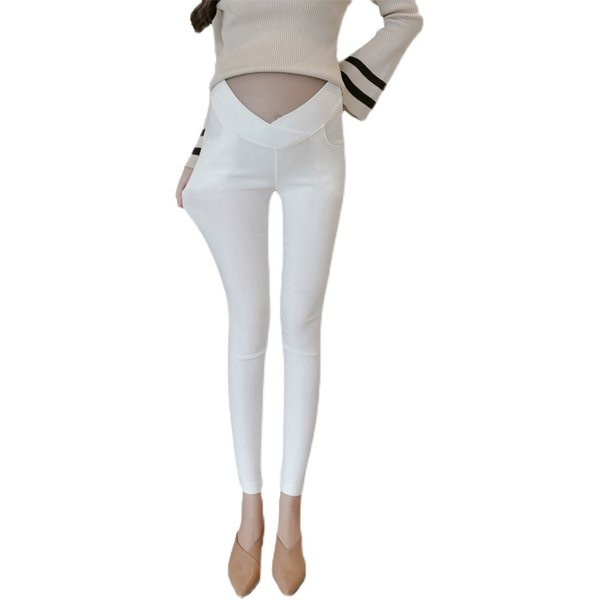 Női kismama leggings zsebbel