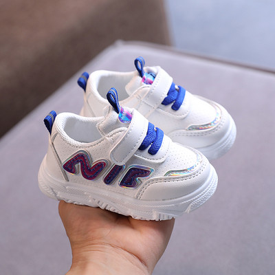 Ādas bērnu kedas ar šņorēm un velcro uzlīmēm