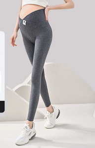 Γυναικείο κολάν εγκυμοσύνης casual ψηλόμεσο