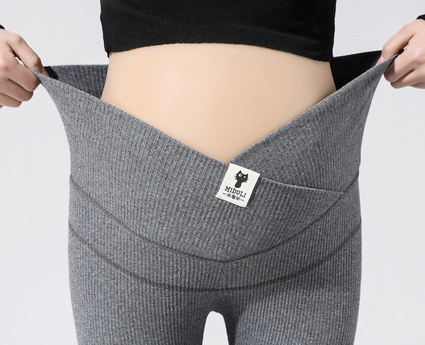 Γυναικείο κολάν εγκυμοσύνης casual ψηλόμεσο