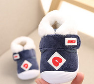 Μόδα παιδικά παπούτσια με χνούδι για κορίτσια και αγόρια