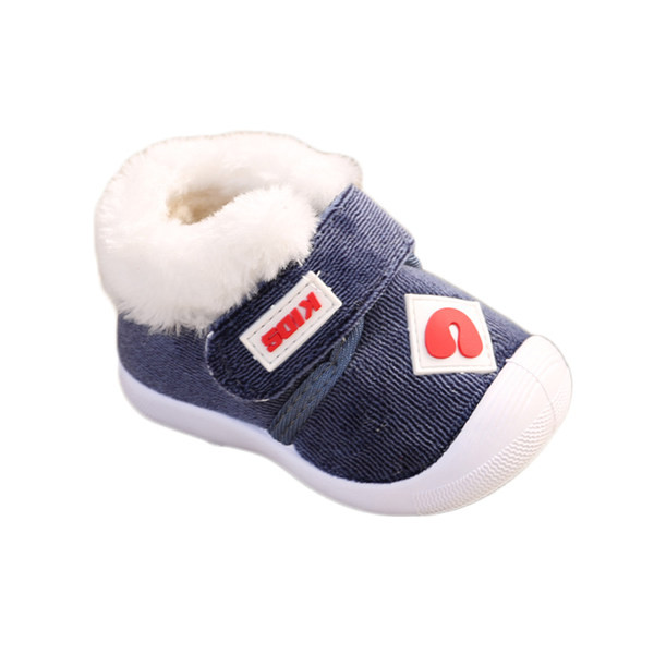 Μόδα παιδικά παπούτσια με χνούδι για κορίτσια και αγόρια