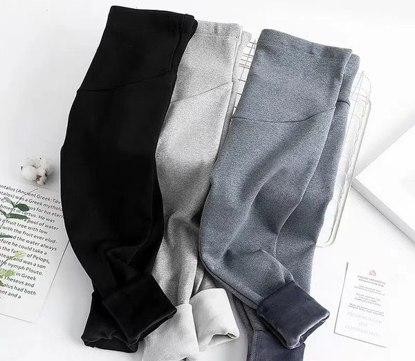 Γυναικείο ελαστικό κολάν εγκυμοσύνης με φόδρα