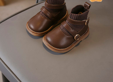 Βρεφικά δερμάτινα μποτάκια