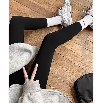 Elastīgi sieviešu legingi grūtniecēm ar augstu vidukli