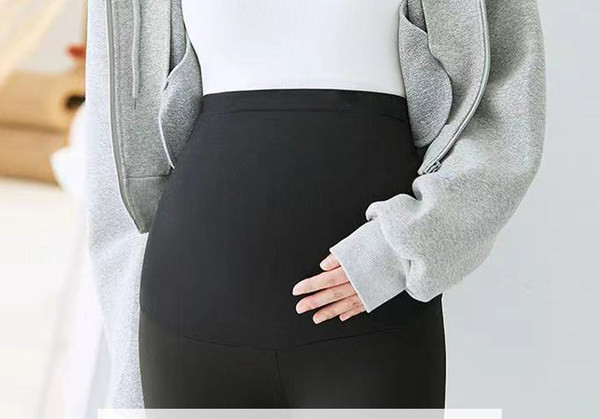 Elastīgi sieviešu legingi grūtniecēm ar augstu vidukli