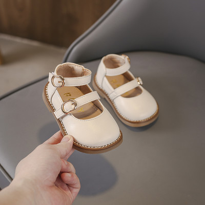 Βρεφικά κοριτσίστικα παπούτσια με κούμπωμα Velcro