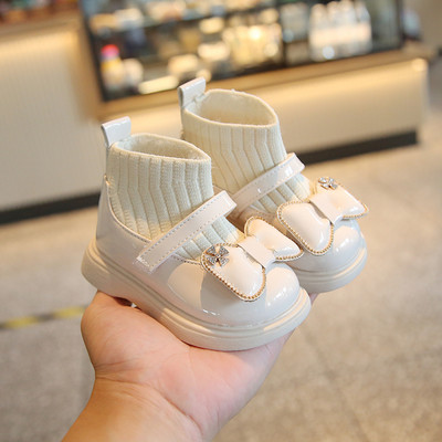 Meiteņu zābaki ar lentīti