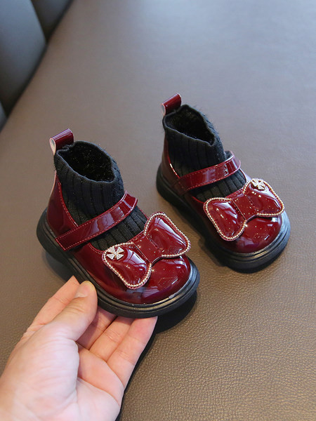 Meiteņu zābaki ar lentīti