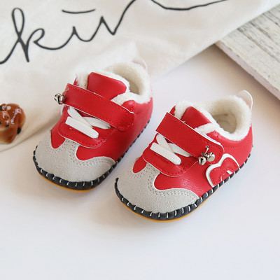 Ziemas mazuļu apavi zēniem ar velcro aizdari