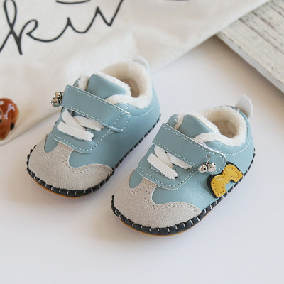 Ziemas mazuļu apavi zēniem ar velcro aizdari