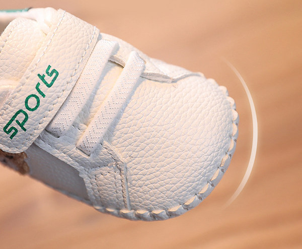 Βρεφικά εκο δερμάτινα παπούτσια με κέντημα