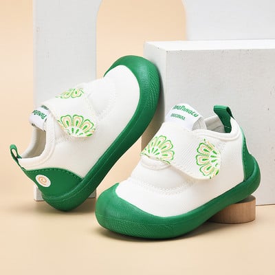 Casual παιδικά υφασμάτινα παπούτσια με μπαλώματα velcro