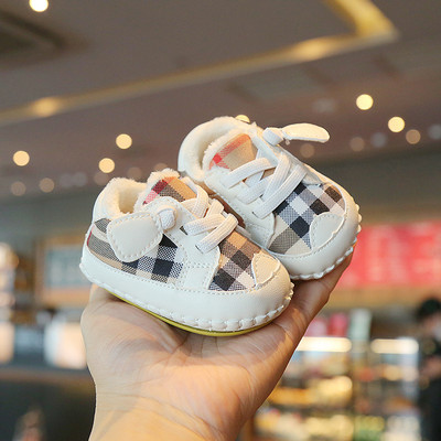 Καρό παιδικά παπούτσια για κορίτσια