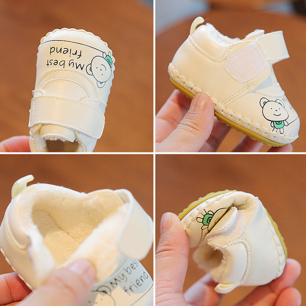 Alkalmi babacipő pehelybéléssel