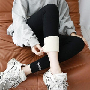 Sieviešu legingi ar augstu vidukli ar siltu oderi grūtniecēm