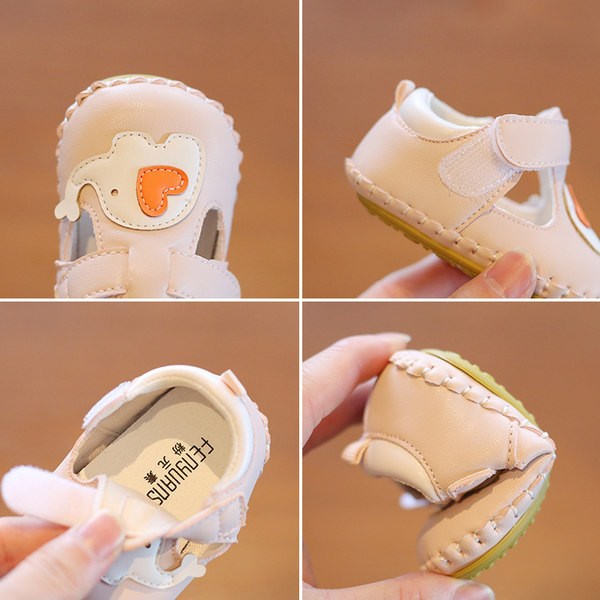 Jauna modeļa mazuļu apavi ar velcro aizdari no eko ādas