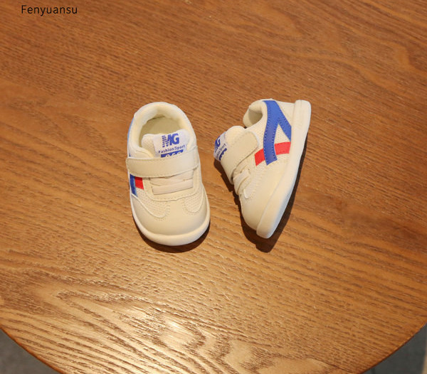 Βρεφικά πάνινα παπούτσια από οικολογικό δέρμα για κορίτσια και αγόρια