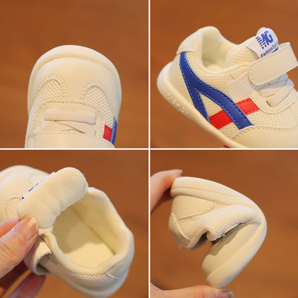 Βρεφικά πάνινα παπούτσια από οικολογικό δέρμα για κορίτσια και αγόρια