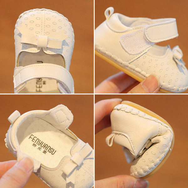 Meiteņu kurpes ar velcro aizdari un lentīti