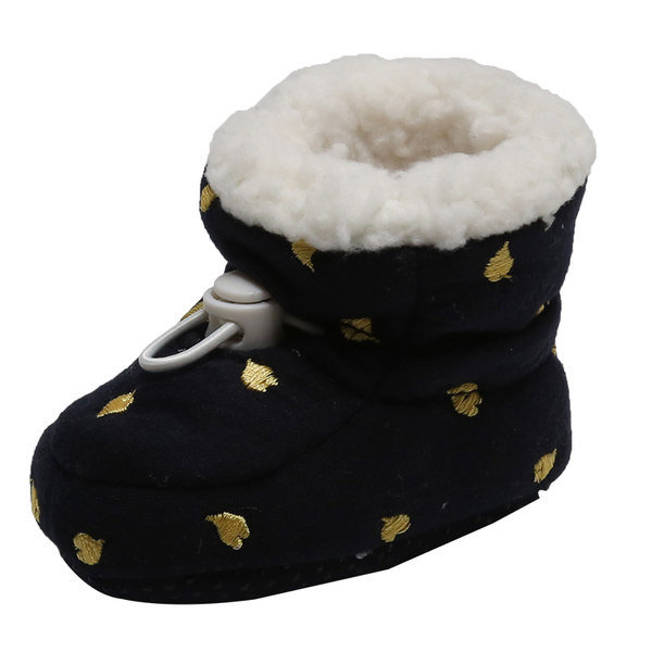 Βρεφικά πολικά παπούτσια με στάμπα casual μοντέλο