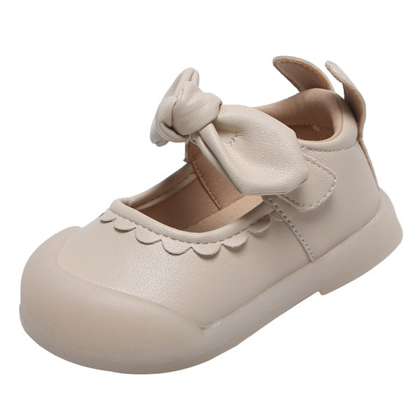 Βρεφικά παπούτσια για κορίτσια - με κορδέλα