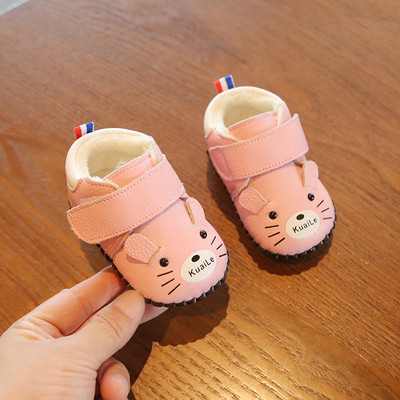 Νέο μοντέλο παιδικά έκο δερμάτινα παπούτσια με τρισδιάστατο στοιχείο