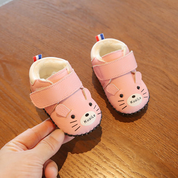 Νέο μοντέλο παιδικά έκο δερμάτινα παπούτσια με τρισδιάστατο στοιχείο